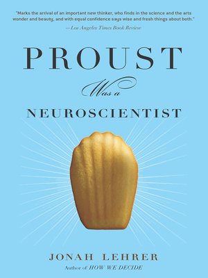 proust was a neuroscientist by jonah lehrer pdf